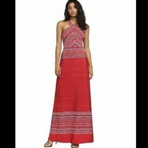 BCBGMAXAZRIA Lienna Print Maxi Dress S NWT